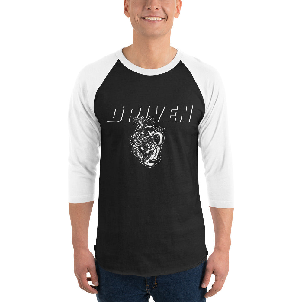 Driven 3/4 sleeve raglan shirt