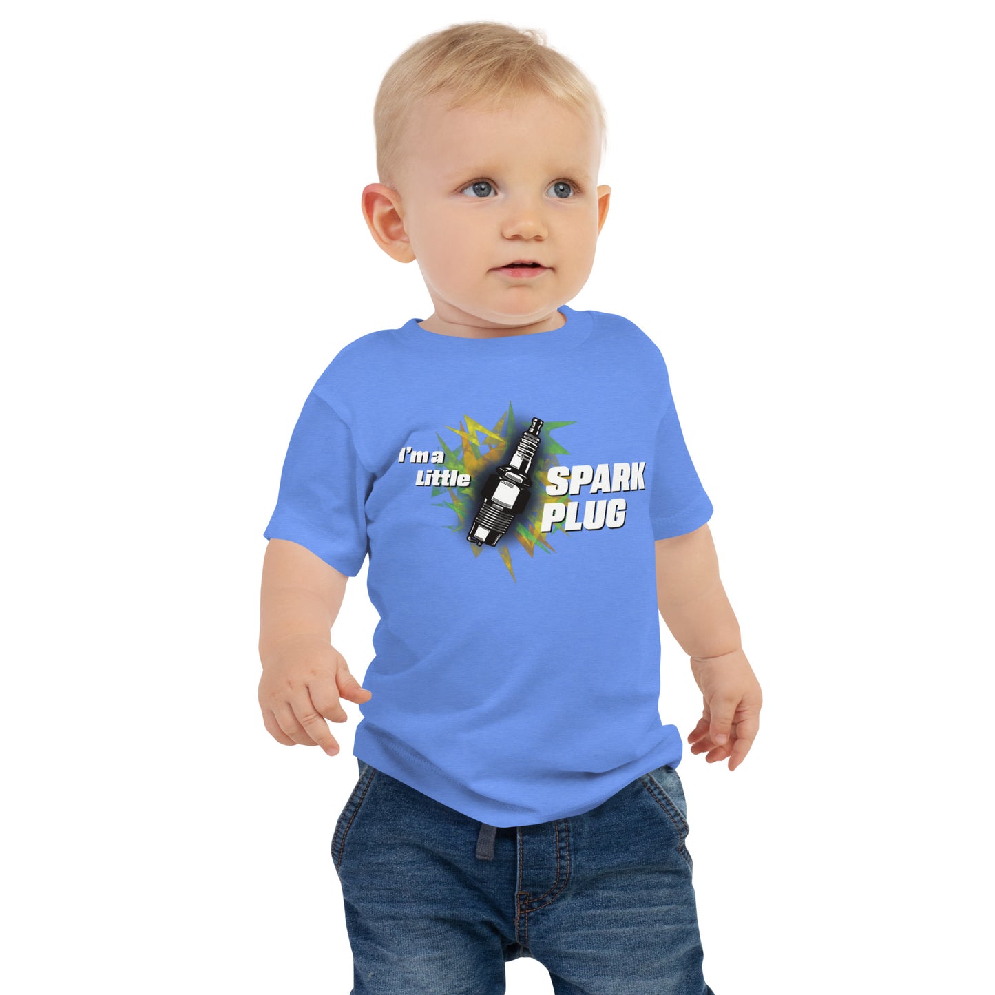 Baby Little Spark Plug Jersey Short Sleeve Tee