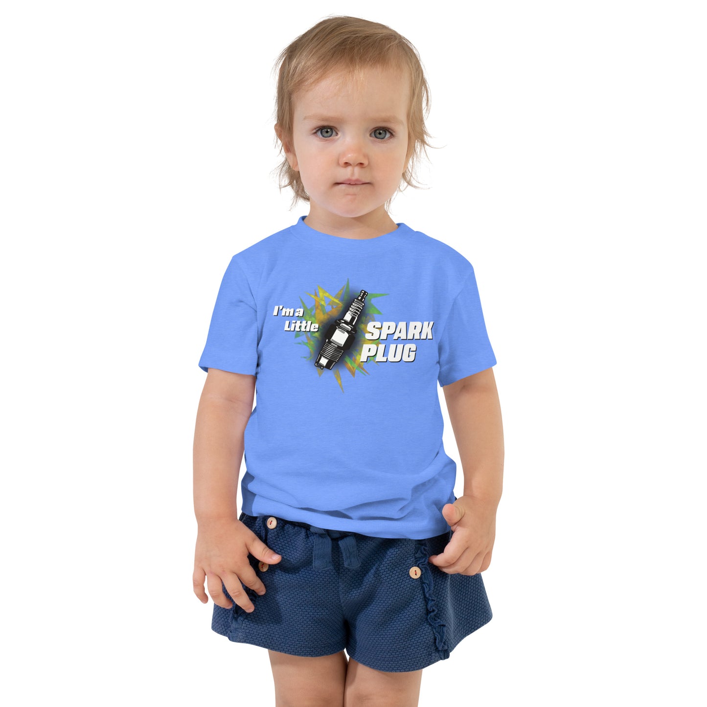 Toddler Little Spark Plug Short Sleeve Tee