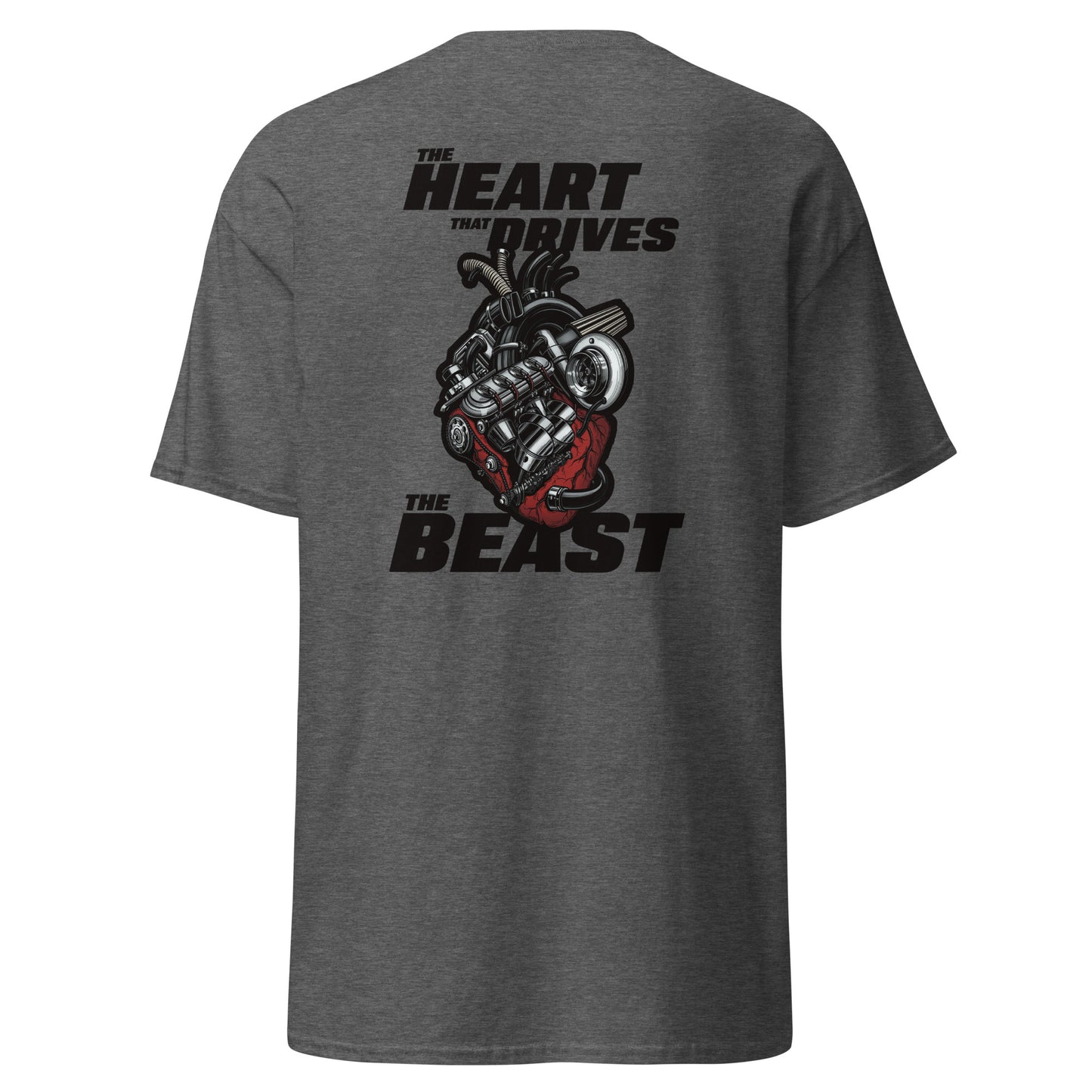 Heart that Drives Front/Back Unisex classic tee