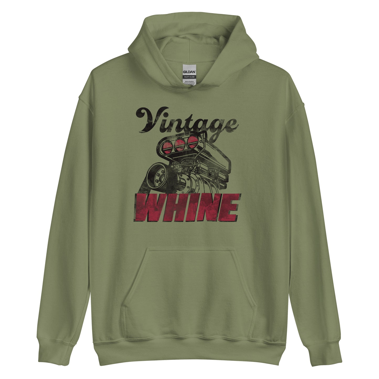 Vintage Whine - Unisex Hoodie