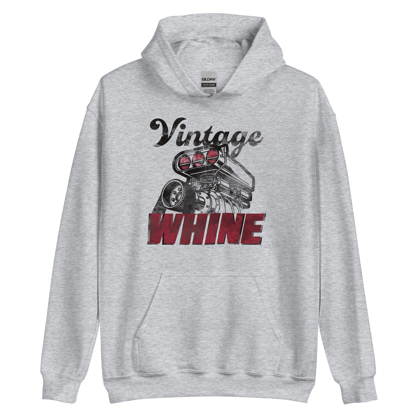 Vintage Whine - Unisex Hoodie