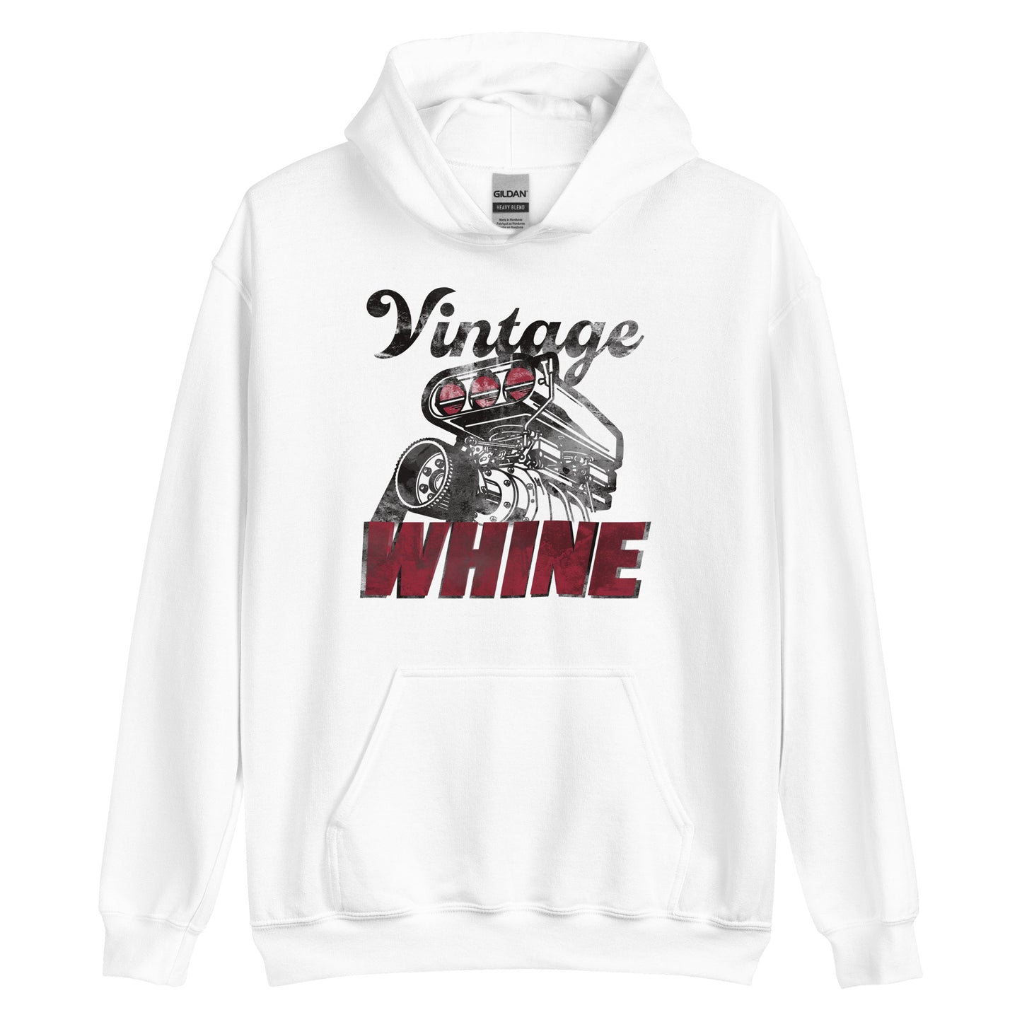 Vintage Whine - Unisex Hoodie